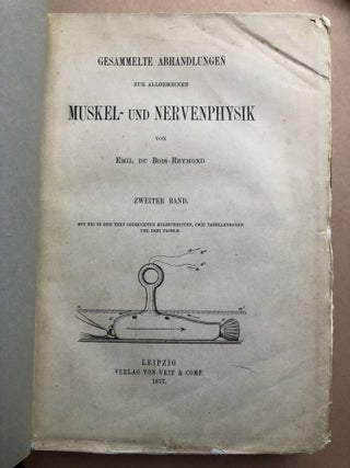 Gesammelte Abhandlungen zur allgemeinen Muskel- und Nervenphysik, 2 volumes
