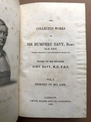 The Collected Works of Sir Humphry Davy, 9 volumes