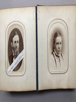 Photo album from the 1860s-70s, Taft family, Crosley family, Law family, 49 photos