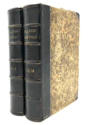 Item #H19168 The Atlantic Monthly, Vols. XV & XVI, January - December 1865 in 2 volumes. Henry...