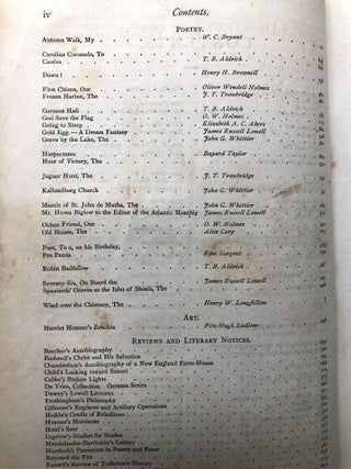 The Atlantic Monthly, Vols. XV & XVI, January - December 1865 in 2 volumes