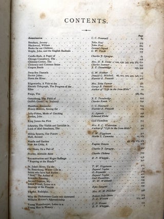 The Atlantic Monthly, Vols. XV & XVI, January - December 1865 in 2 volumes