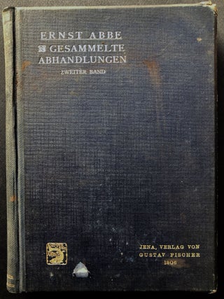 Item #H19305 Gesammelte Abhandlungen, Zweiter Band (II): Wissenschaftliche Abhandlungen aus...