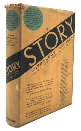 Item #H19358 A Story Anthology, 1931-1933. Whit Burnett, eds. Erskine Caldwell Martha Foley,...
