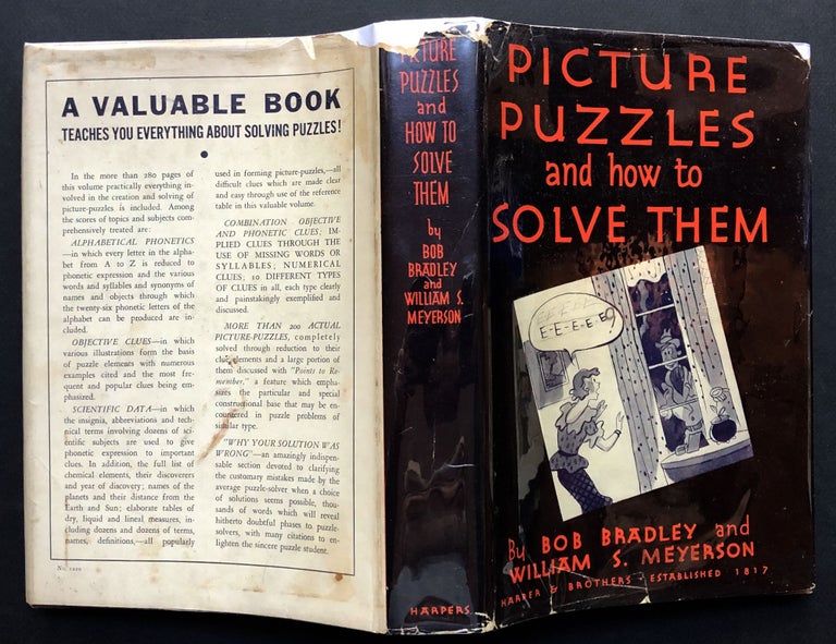 Item #H19402 Picture Puzzles and how to Solve Them. Bob Bradley, Williamn S. Meyerson.