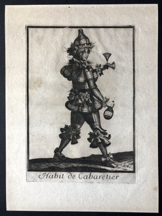 Item #H19414 Habit de Cabaretier [a cross between innkeeper and bartender] (ca. 1695 original...