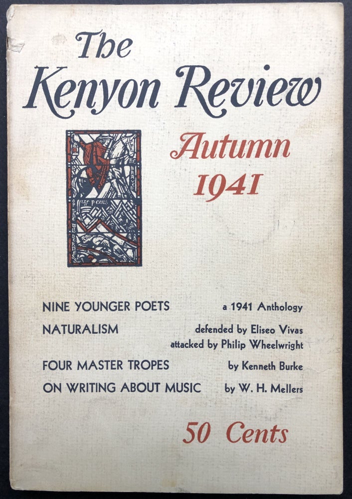 Item #H19511 The Kenyon Review, Autumn 1941. John Ciardi, Kenneth Burke, Donald Davidson, Howard Nemerov, Howard Moss.