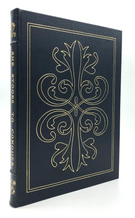 Item #H19572 She Stoops to Conquer, Easton Press full leather. Oliver Goldsmith