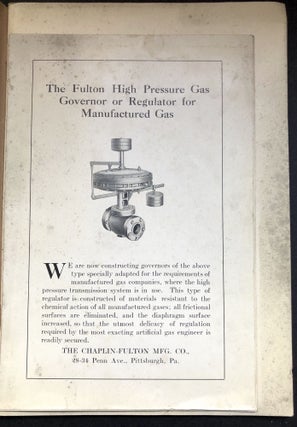 1914 Illustrated Catalogue: Fulton Gas Regulators, Safety Valves, Gas Governors...