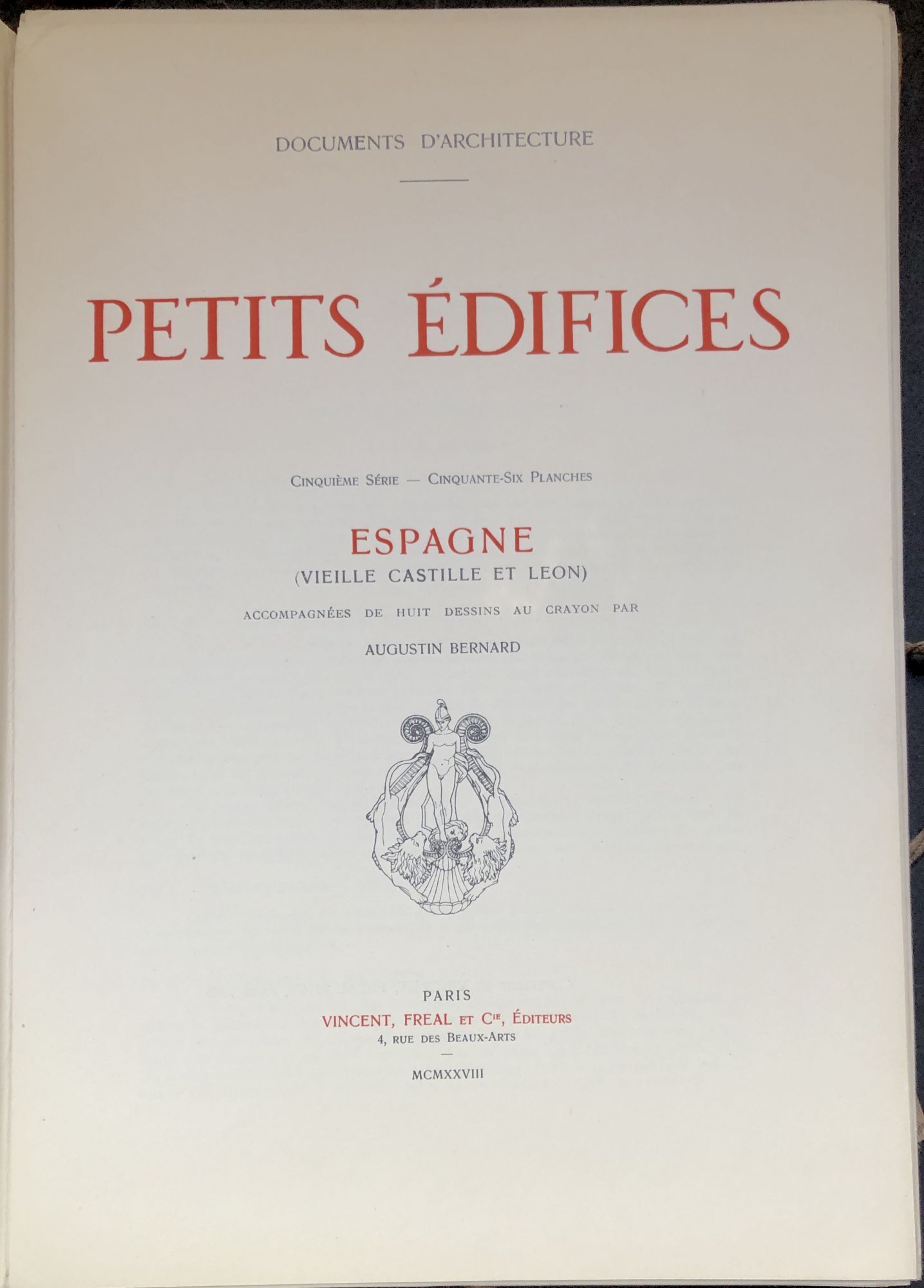 Documents D'Architecture: Petits Edifices, Cinquieme Serie