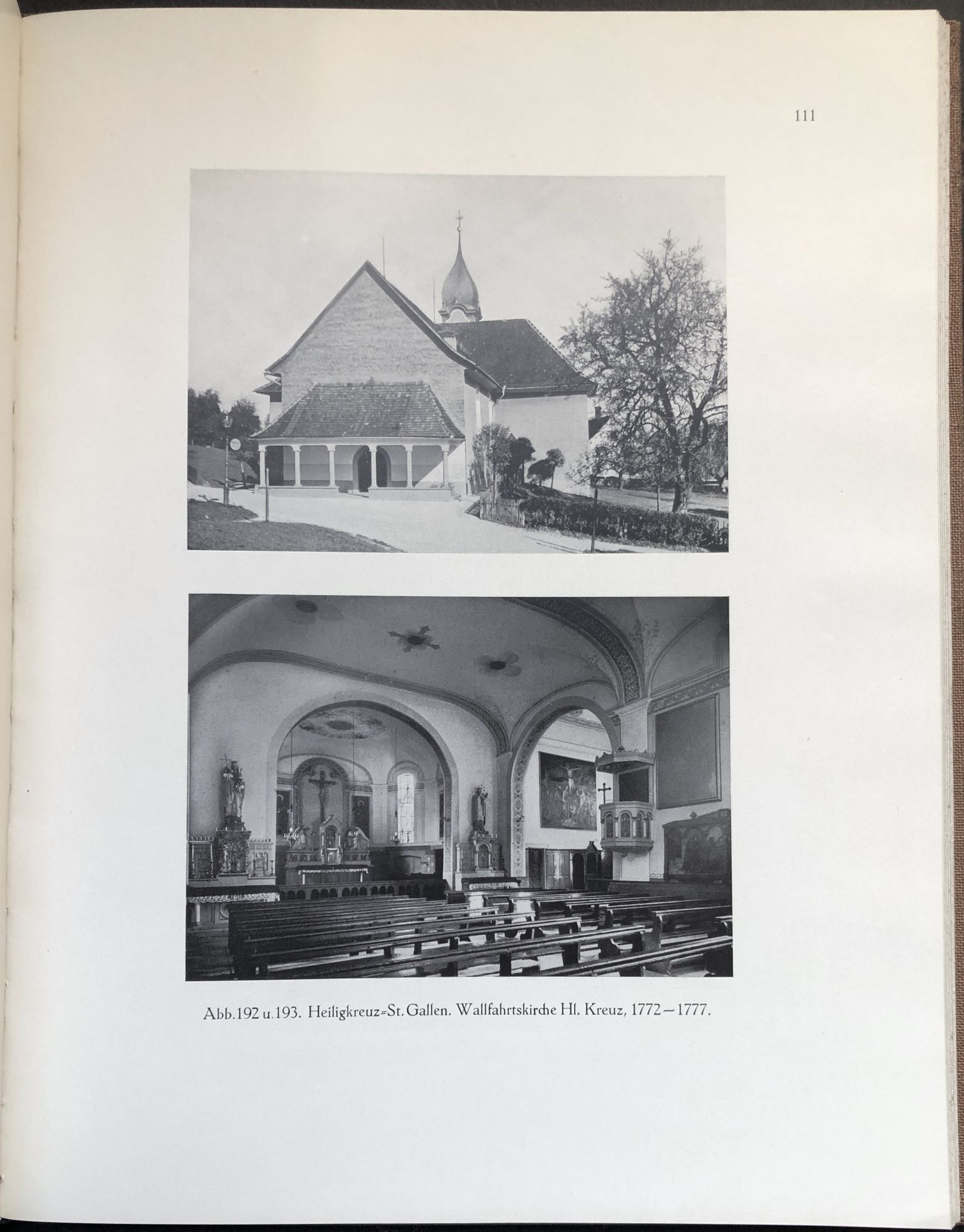 Die kirchlichen Baudenkmäler der Schweiz, Band II: St. Gallen