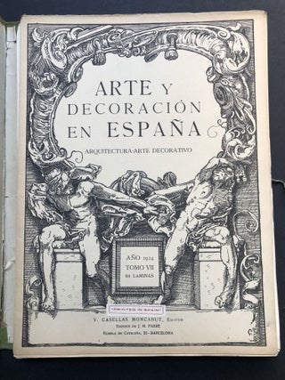 Arte y Decoración en España, Tomo VII, Ano 1924