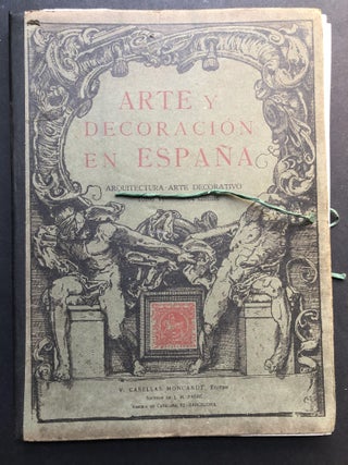 Item #H19748 Arte y Decoración en España, Tomo VI, Ano 1923