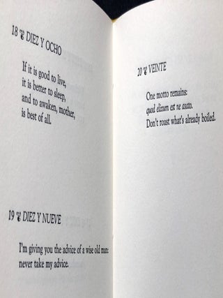Twenty Proverbs -- signed by Bly