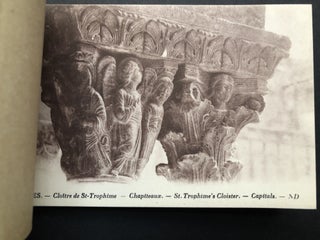 Ca. 1910s postcard booklet: Arles, Eglise et Cloitre, Saint-Trophime
