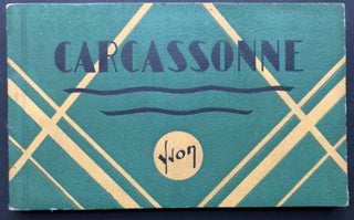 Item #H19888 Ca. 1920s booklet of postcards of Carcassone in southern France