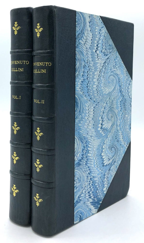 Item #H19902 Memoirs of Benvenuto Cellini, 2 volumes, 1823, fine binding. Benvenuto Cellini, trans. by Thomas Roscoe.