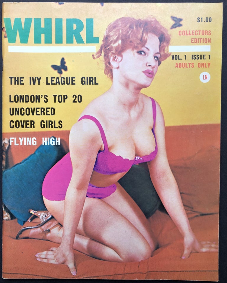Item #H19965 Whirl, Vol. 1 no. 1, 1962. Madmen Era Men's Magazines.