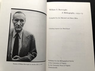 William S. Burroughs: A Bibliography, 1953-73