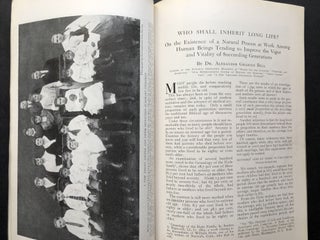 "Who Shall Inherit Long Life?" In National Geographic, June 1919
