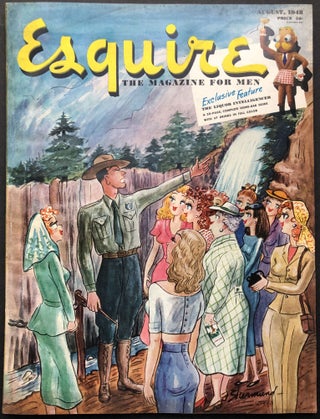 Item #H20237 Esquire, August 1948. Joseph Heller, Andre de Dienes