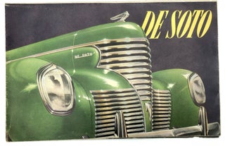 Item #H20273 1938 brochure for the De Soto line of coupes and sedans