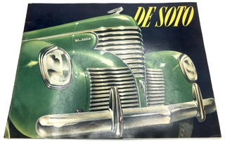Item #H20275 Large brochure for the 1939 of De Soto cars