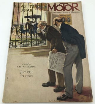 Item #H20278 Motor magazine, July 1931, the Automotive Business Paper. Ray W. ed Sherman