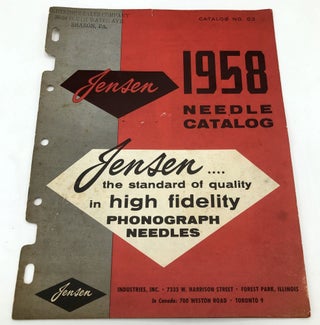 Item #H20279 Jensen Industries 1958 Phonograph Needle Catalog No. 53. Jensen Industries