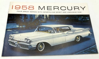 Item #H20280 Brochure for the 1958 Mercury line, Park Lane, Monterey, Montclair, Big M Hardtop...