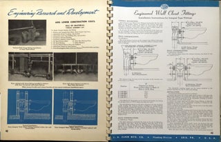 Catalog no. 50 (1950): Wall Closet Fittings and Carriers for Wall Fixtures: Toilets, Urinals, Sinks, Basins, etc.
