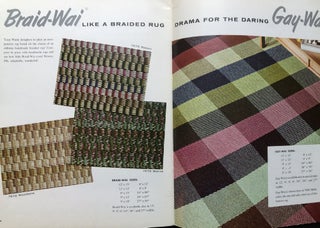 1956 & 1958 catalogs for Waite Rugs, Oshkosh, Wisconsin