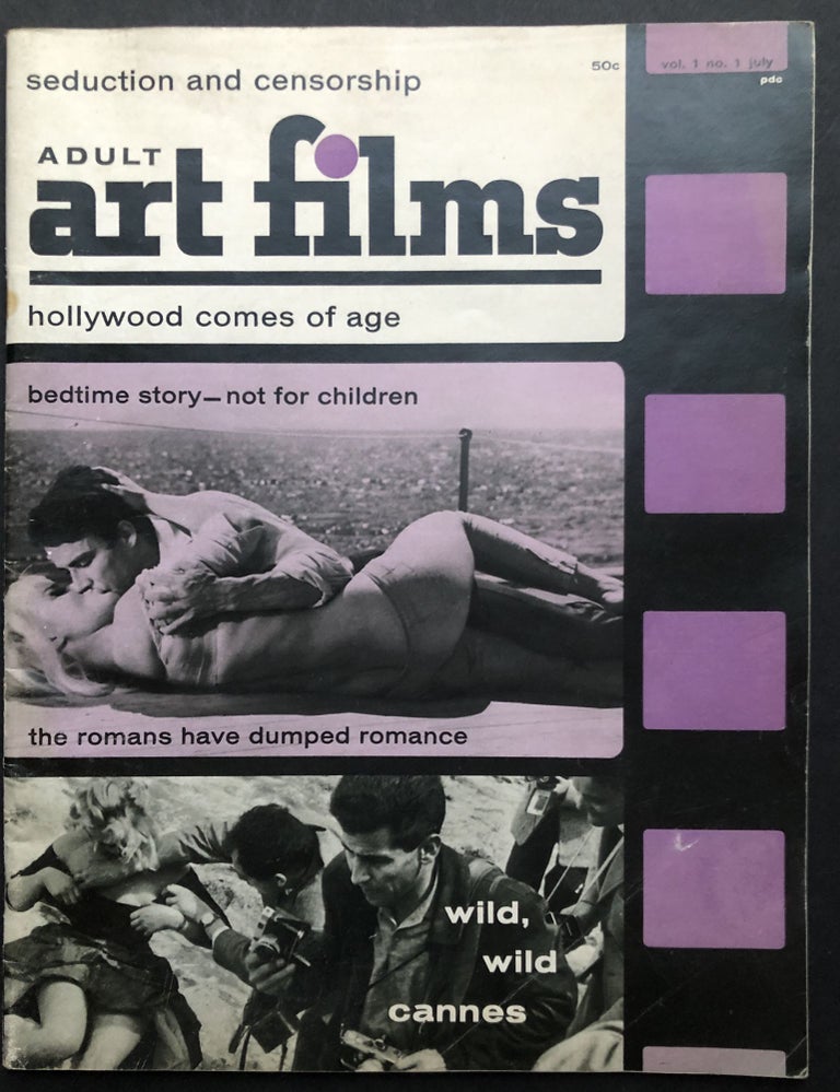 Item #H20307 Adult Art Films, Vol. 1 no. 1, July 1963. Stanley Paley.