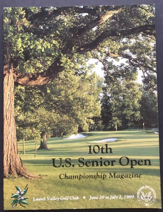 Item #H20312 10th U. S. Senior Open, Championship Magazine, Laurel Valley Golf Club, June 29 -...