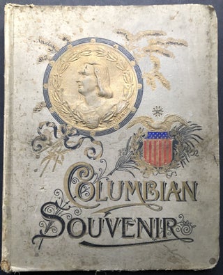 Item #H20326 Columbian Souvenir: 1893 album of trade cards, chromolithographs, die-cuts