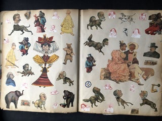 Columbian Souvenir: 1893 album of trade cards, chromolithographs, die-cuts