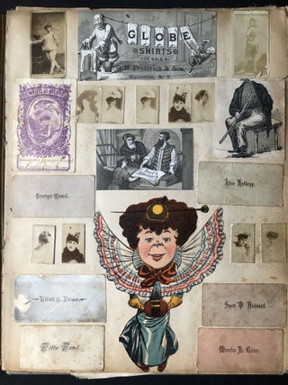 Columbian Souvenir: 1893 album of trade cards, chromolithographs, die-cuts