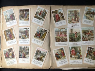 Columbian Souvenir: 1893 album of trade cards, chromolithographs, die-cuts