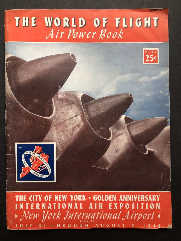 Item #H20356 Program book for International Air Exposition, New York International Airport (Idlewild), July 31 through August 8, 1948. City of New York.