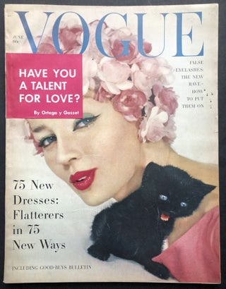 Item #H20414 Vogue, June 1958. Cecil Beaton, Ortega y. Gasset