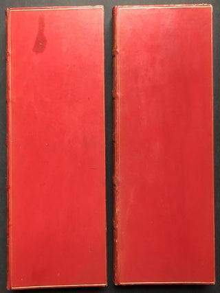 The Adventures of Gil Blas of Santillane translated ... by T. Smollett, M.D. and illustrated by Jean Gigoux, 2 volumes, finely bound