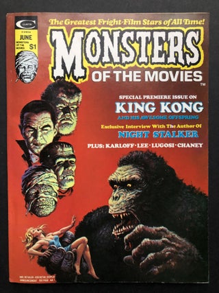 Item #H20529 Stan Lee Presents: Monsters of the Movies no. 1, June 1974. Boris Karloff