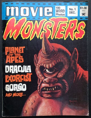 Item #H20530 Movie Monsters Vol. 1 no. 1, December 1974. Jeff Rovin, ed