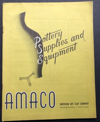 Item #H20558 Amaco 1953 catalog no. 42: Pottery Supplies and Equipment. Indianapolis American Art...