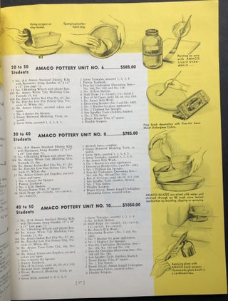Amaco 1953 catalog no. 42: Pottery Supplies and Equipment