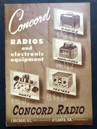 Item #H20562 Ca. 1950 catalog of radios and electronic equipment, record players, receivers,...