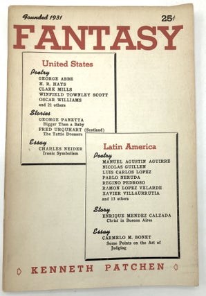 Item #H20613 Fantasy, a Literary Quarterly, no. 27, 1943: Latin America issue. Stanley Mayer,...