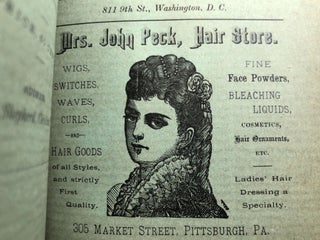 The Pittsburgh and Allegheny Blue Book, a Private Address Directory and Ladies' Visiting and Shopping Guide, including prominent families in Beaver, Beaver Falls, New Castle, Sharon and Washington