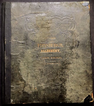 Item #H20753 Atlas Of The Cities Of Pittsburgh, Allegheny, and the adjoining Boroughs. G. M. Hopkins