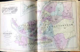 Atlas Of The Cities Of Pittsburgh, Allegheny, and the adjoining Boroughs